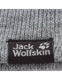 Jack Wolfskin Čepice Rib Hat 1903891 Šedá - Pepit.cz