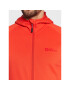 Jack Wolfskin Fleecová mikina Baiselberg 1710541 Červená Regular Fit - Pepit.cz