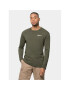 Jack Wolfskin S dlouhým rukávem Essential Longsleeve 1808821 Khaki Regular Fit - Pepit.cz