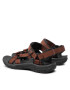 Jack Wolfskin Sandály Lakewood Ride Sandal M 4019021 Hnědá - Pepit.cz