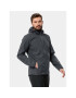 Jack Wolfskin Softshellová bunda Bornberg Hoody 1307471 Černá Regular Fit - Pepit.cz