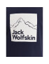 Jack Wolfskin T-Shirt Brand 1809021 Tmavomodrá Regular Fit - Pepit.cz