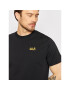 Jack Wolfskin T-Shirt Essential 1808381 Černá Regular Fit - Pepit.cz