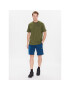 Jack Wolfskin T-Shirt Essential 1808382 Zelená Regular Fit - Pepit.cz