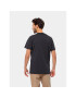 Jack Wolfskin T-Shirt Essential Logo T 1809591 Černá Regular Fit - Pepit.cz