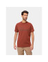 Jack Wolfskin T-Shirt Essential Logo T 1809591 Červená Regular Fit - Pepit.cz