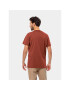 Jack Wolfskin T-Shirt Essential Logo T 1809591 Červená Regular Fit - Pepit.cz