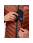 Jack Wolfskin Vatovaná bunda Passamani Down Hoody 1207241 Červená Regular Fit - Pepit.cz