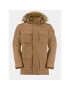 Jack Wolfskin Zimní bunda Glacier Canyon Parka 1107674 Hnědá Regular Fit - Pepit.cz