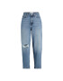 JJXX Jeansy Lisbon 12213702 Modrá Mom Fit - Pepit.cz