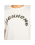 John Richmond T-Shirt Hardball UMA20106TS Bílá Regular Fit - Pepit.cz