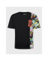 Just Cavalli T-Shirt 74OBH6R8 Černá Regular Fit - Pepit.cz