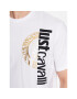 Just Cavalli T-Shirt 74OBHF05 Bílá Regular Fit - Pepit.cz