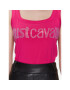 Just Cavalli Top 74PBME01 Růžová Regular Fit - Pepit.cz