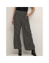 Kaffe Kalhoty culottes Nilia 10507399 Černá Loose Fit - Pepit.cz