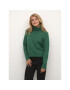 Kaffe Svetr Kaalioma Rollneck 10506946 Zelená Loose Fit - Pepit.cz