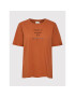 Kaffe T-Shirt Kajelena 10506645 Oranžová Regular Fit - Pepit.cz