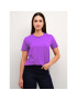 Kaffe T-Shirt Marin 10506137 Fialová Regular Fit - Pepit.cz