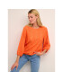 Kaffe T-Shirt Tio 10507286 Oranžová Loose Fit - Pepit.cz