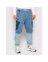 Karl Kani Jeansy Block 6000853 Modrá Relaxed Fit - Pepit.cz