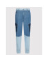 Karl Kani Jeansy Block 6000853 Modrá Relaxed Fit - Pepit.cz