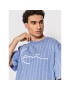 Karl Kani T-Shirt Signature Logo Pinstripe 6030043 Modrá Regular Fit - Pepit.cz