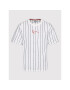 Karl Kani T-Shirt Signature Pinstripe 6030152 Bílá Regular Fit - Pepit.cz