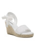 KARL LAGERFELD Espadrilky KL32205 Bílá - Pepit.cz