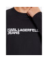 Karl Lagerfeld Jeans S dlouhým rukávem 235D1708 Černá Regular Fit - Pepit.cz