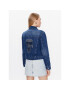 KARL LAGERFELD Jeansová bunda 226W1407 Modrá Regular Fit - Pepit.cz