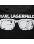 KARL LAGERFELD Kabelka 235W3984 Černá - Pepit.cz