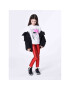 Karl Lagerfeld Kids Kalhoty z materiálu Z14219 D Červená Skinny Fit - Pepit.cz