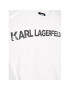 Karl Lagerfeld Kids Každodenní šaty Z12206 D Bílá Regular Fit - Pepit.cz