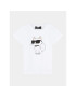 Karl Lagerfeld Kids T-Shirt Z15437 D Bílá Regular Fit - Pepit.cz