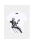 Karl Lagerfeld Kids T-Shirt Z25417 S Bílá Regular Fit - Pepit.cz