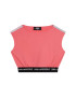 Karl Lagerfeld Kids Top Z15410 M Červená Regular Fit - Pepit.cz