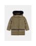 Karl Lagerfeld Kids Vatovaná bunda Z16167 D Khaki Regular Fit - Pepit.cz