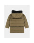 Karl Lagerfeld Kids Vatovaná bunda Z16167 S Khaki Regular Fit - Pepit.cz