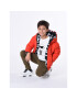 Karl Lagerfeld Kids Vatovaná bunda Z26107 D Černá Regular Fit - Pepit.cz