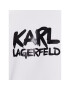 KARL LAGERFELD Mikina 705280 531900 Bílá Regular Fit - Pepit.cz