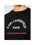 KARL LAGERFELD Mikina Crewneck 705070 511900 Černá Regular Fit - Pepit.cz