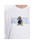 KARL LAGERFELD Mikina DISNEY Logo 705098 532930 Bílá Regular Fit - Pepit.cz