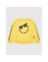 KARL LAGERFELD Mikina SMILEY WORLD Z25354 D Žlutá Relaxed Fit - Pepit.cz