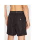 KARL LAGERFELD Plážové šortky Ikonik 2.0 Elastic Med Shorts 235M2213 Černá Regular Fit - Pepit.cz