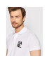 KARL LAGERFELD Polokošile KL22MPL01 Bílá Regular Fit - Pepit.cz