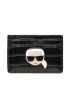 KARL LAGERFELD Pouzdro na kreditní karty 226W3203 Černá - Pepit.cz