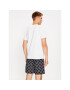 KARL LAGERFELD Pyžamo Woven Monogram Short Pj Set 235M2100 Černá Regular Fit - Pepit.cz