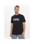 KARL LAGERFELD T-Shirt 230M2211 Černá Regular Fit - Pepit.cz