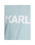 KARL LAGERFELD T-Shirt 230M2211 Modrá Regular Fit - Pepit.cz