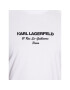 KARL LAGERFELD T-Shirt 755035 532224 Bílá Regular Fit - Pepit.cz